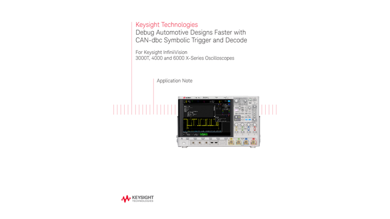 Debug Automotive Design Faster with CAN-dbc Trigger and Decode
